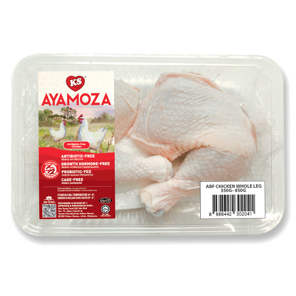 KS Ayamoza ABF Chicken Whole Leg 400g+/- (highest price)