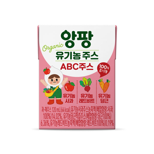 Seoul Milk Organic Apple, Red Beet and Carrot 120ml