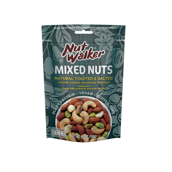 Nut Walker Natural Toasted and Salted Mixed Nuts 150g (highest price)