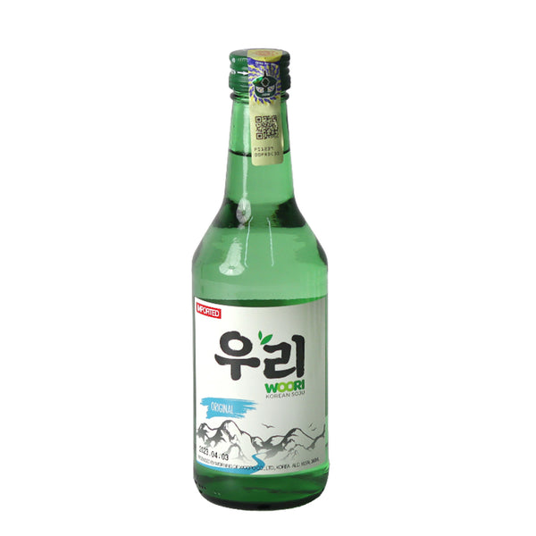 Woori Korean Soju Original 16.5% 360ml (highest price)