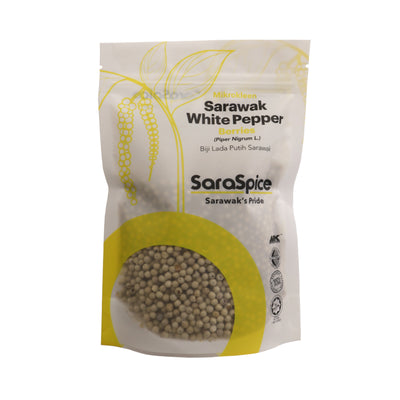 Saraspice White Pepper Soft Pack Ground 200g