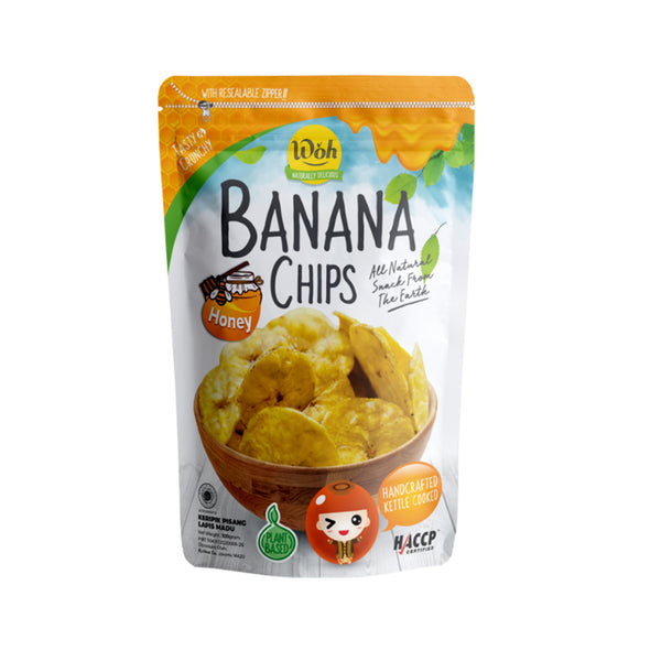 WOH BANANA CHIPS (HONEY) 100G