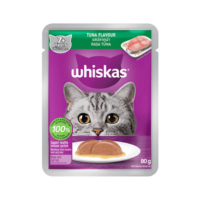 Whiskas Pouch Tuna Cat Food 6pcs/pack 80g