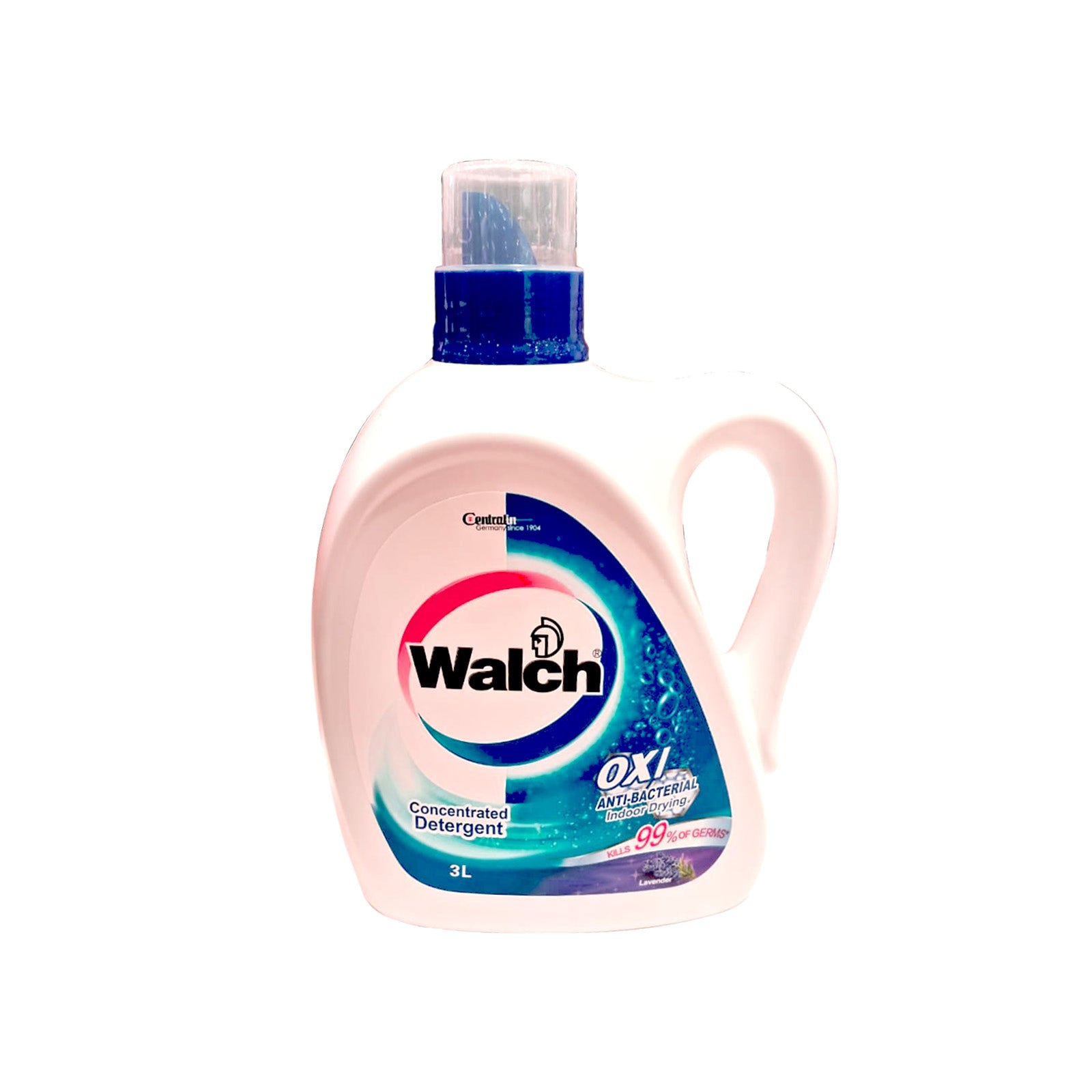 Walch OXI Clean Antibacterial Concentrated Detergent Lavender Scent(Bottle) 3L