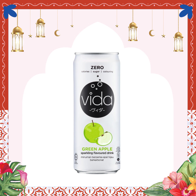 Vida Zero Green Apple 325ml