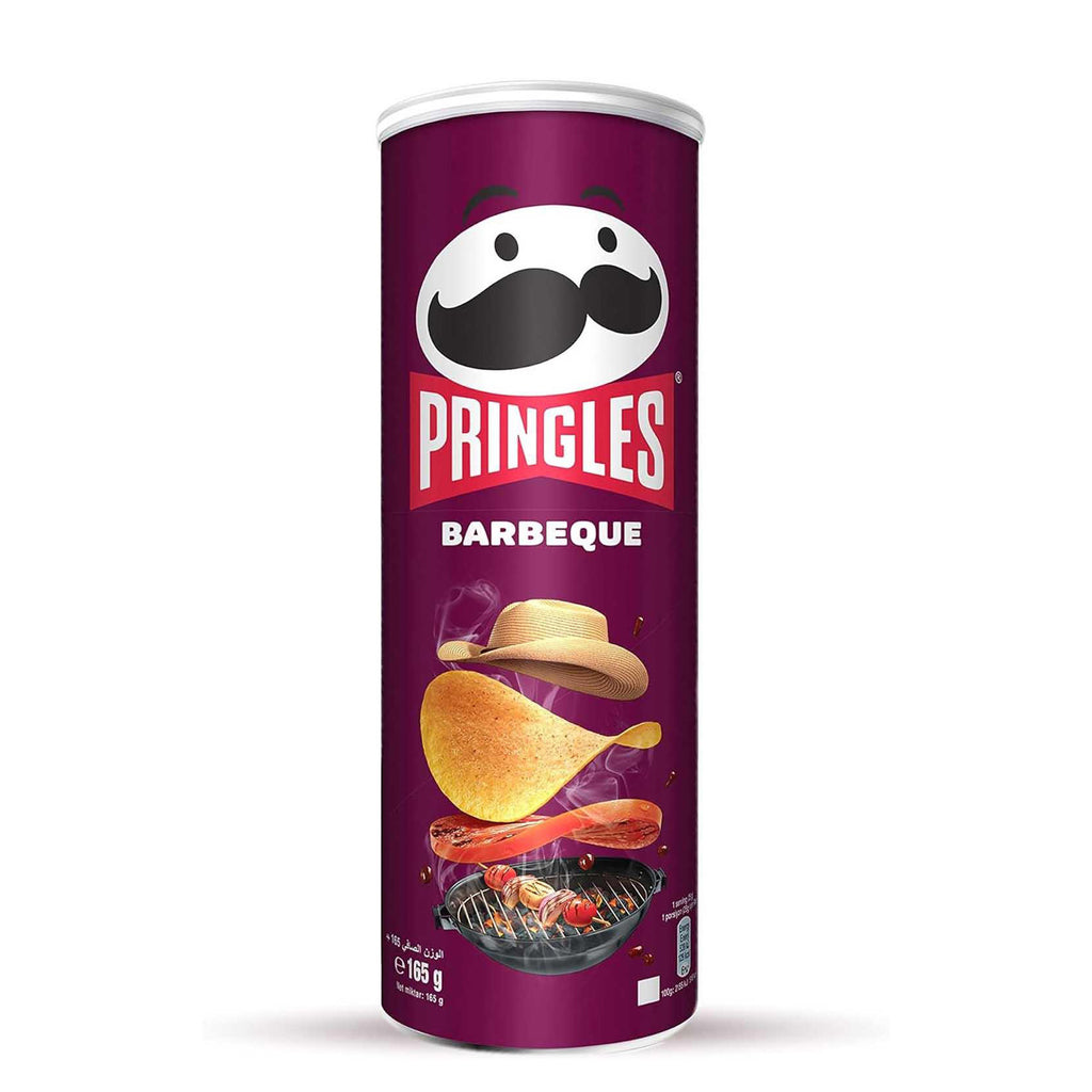 Pringles Barbecue Potato Chips (Belgium) 165g