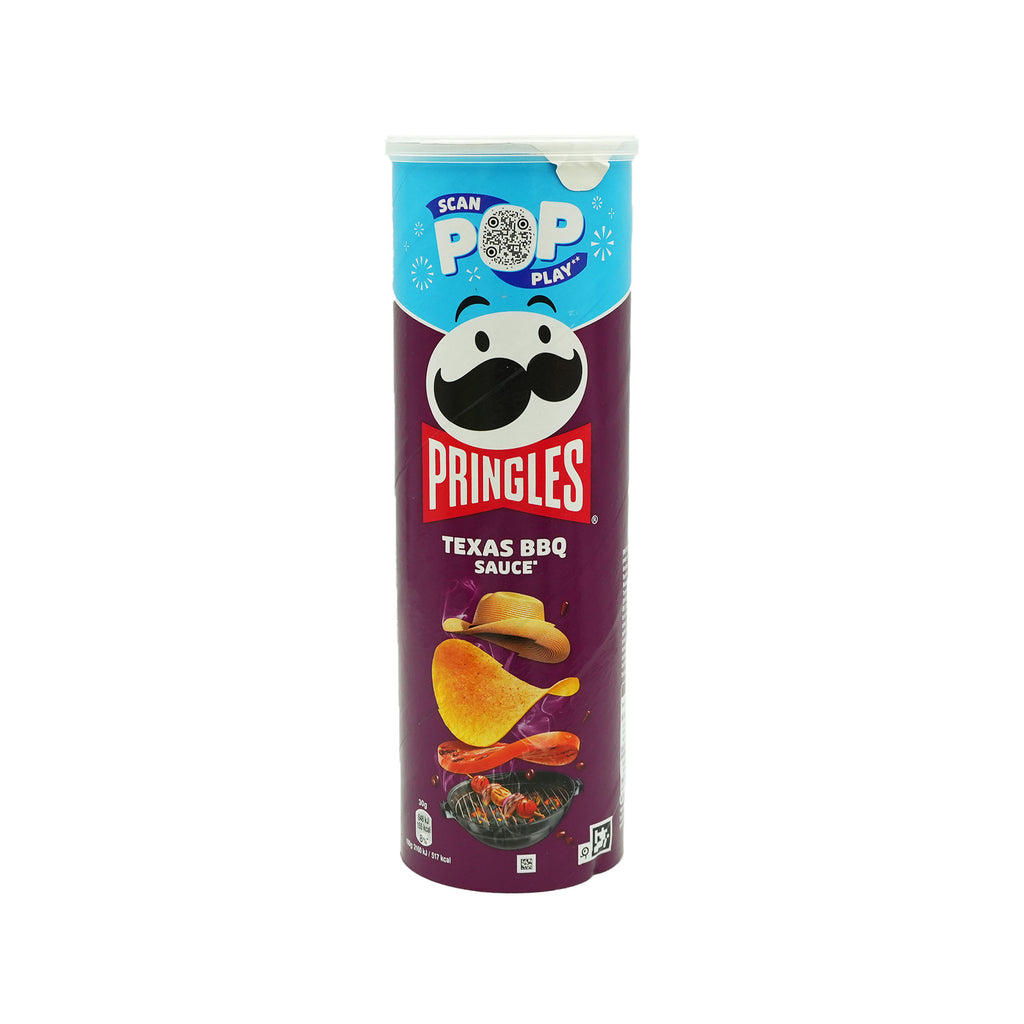 Pringles Barbecue Potato Chips (Belgium) 165g
