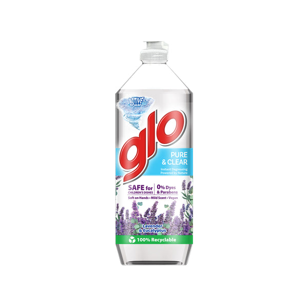 Glo Pure and Clear Lavender Dishwashing Liquid 800ml (highest price)