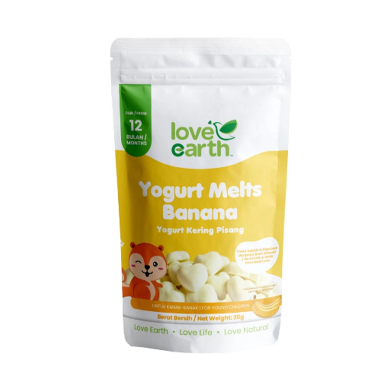 Love Earth Baby Yogurt Melt Banana 20g