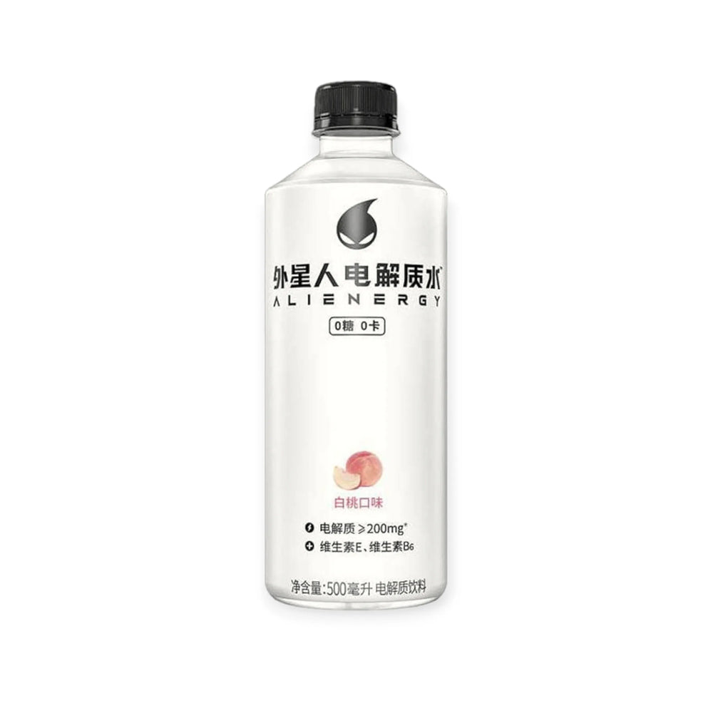 Alienergy Electrolyte Water White Peach Flavour 500ml