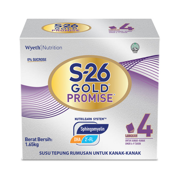 Wyeth S-26 Gold Promise Step 4 Formulated Milk Powder 1.65kg (highest price)