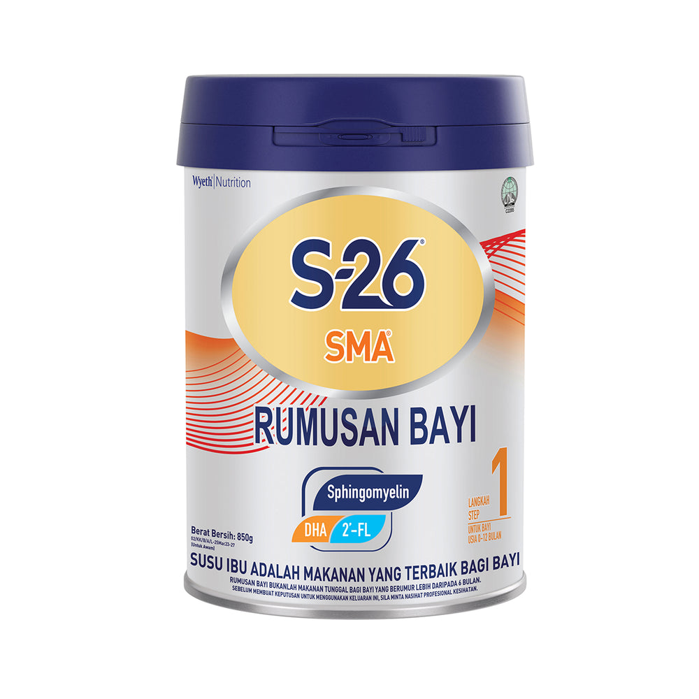 Wyeth S-26 Gold SMA Step 1 Infant Formula Milk Powder 850g