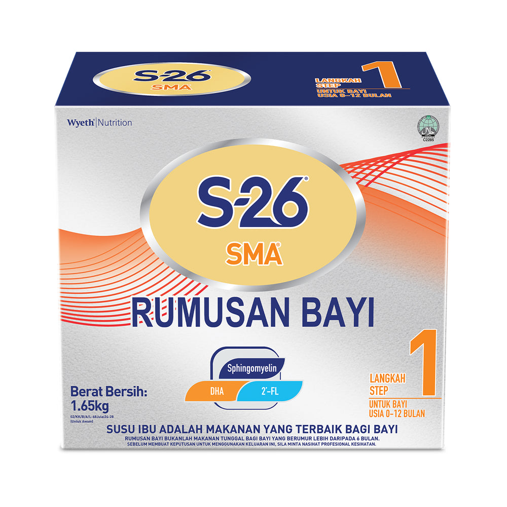 Wyeth S-26 Gold SMA Step 1 Infant Formula Milk Powder 1.65kg