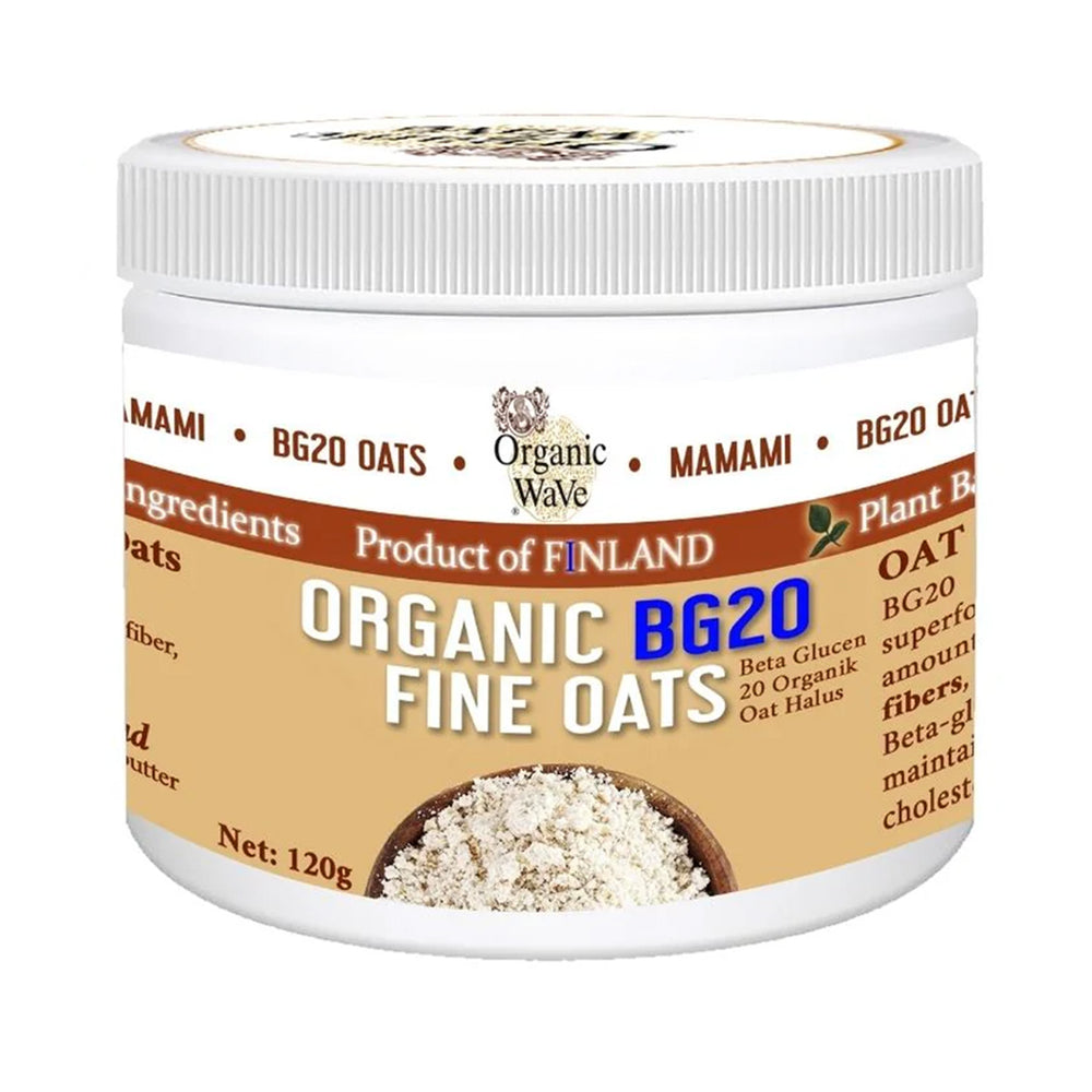 Mamami Organic Beta Glucan 20 Fine Oats 120g