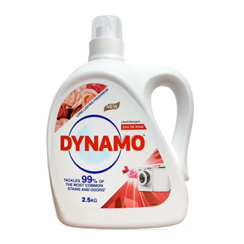 Dynamo Laundry Liquid De Rose Bottle 2.5kg