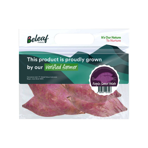 Beleaf Purple Sweet Potatoes (Indonesia) 500g (highest price)