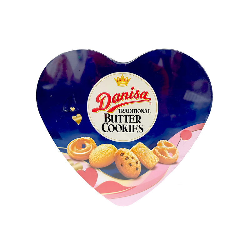 Danisa Butter Cookies Heart Shaped Tin 132g