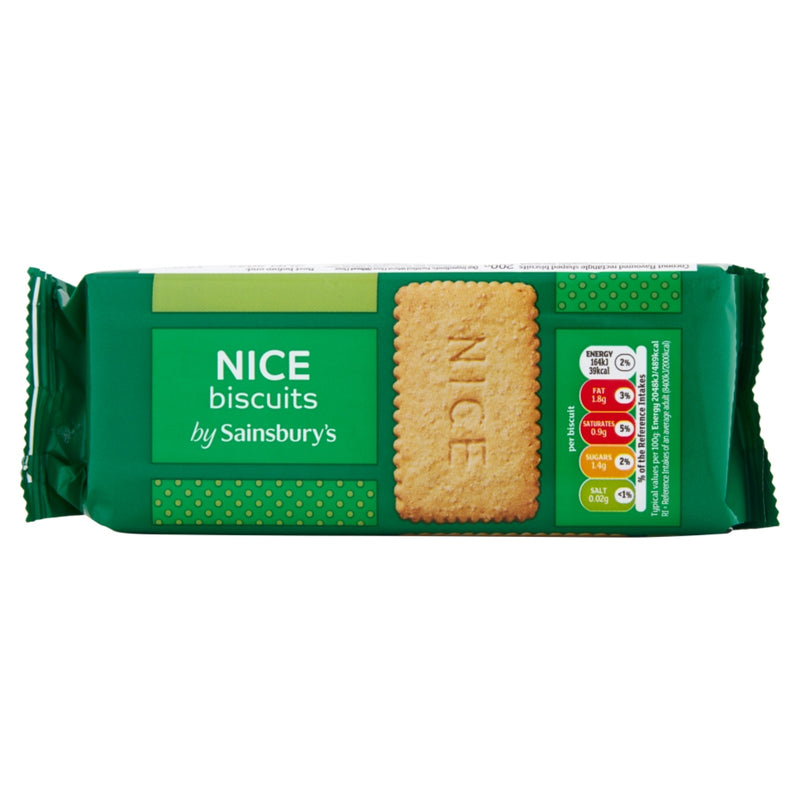 Sainsburys Nice Biscuits 200g