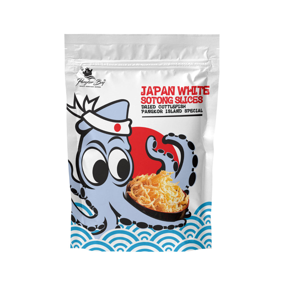 Pangkor Boy Shredded Dried Cuttledish with Japanese Wasabi 40g