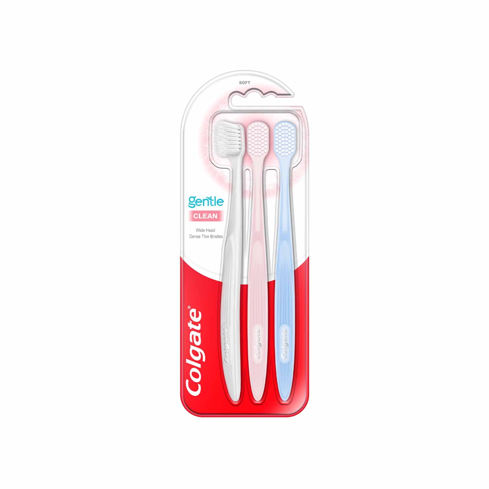 Colgate Gentle Clean Toothbrush 3pcs/pack