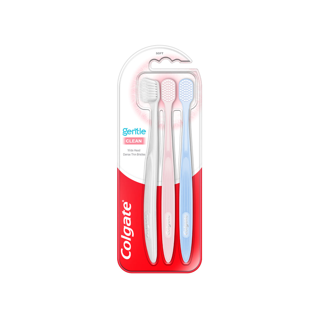 Colgate Gentle Clean Toothbrush 3pcs/pack