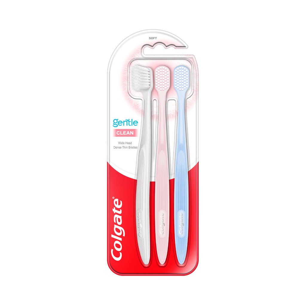Colgate Gentle Clean Toothbrush 3pcs/pack