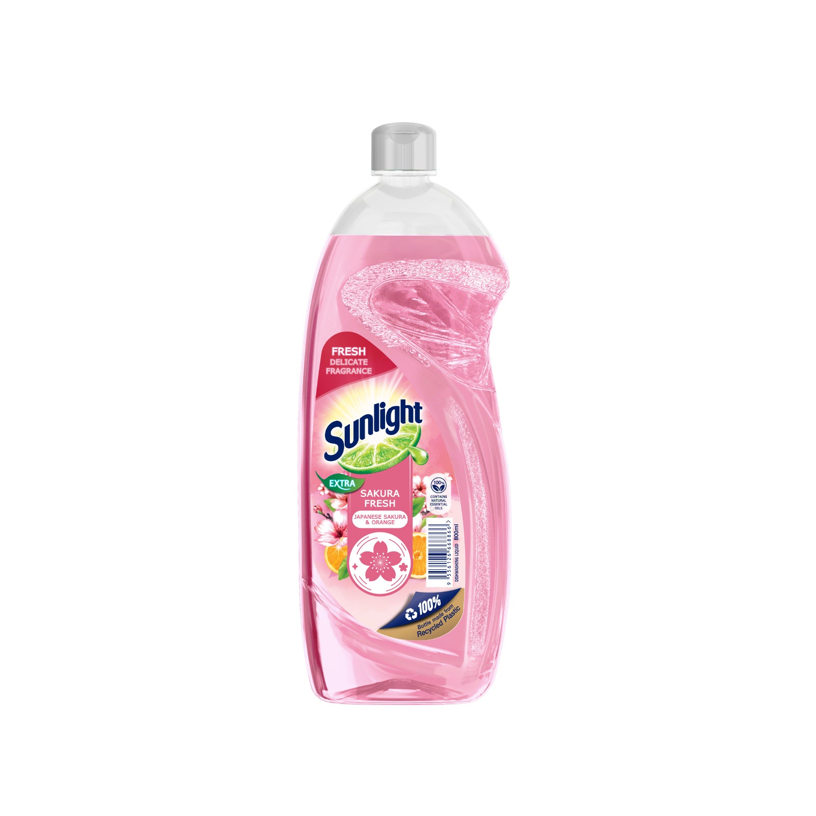 Sunlight Dishwash Liquid Sakura Scent 800ml