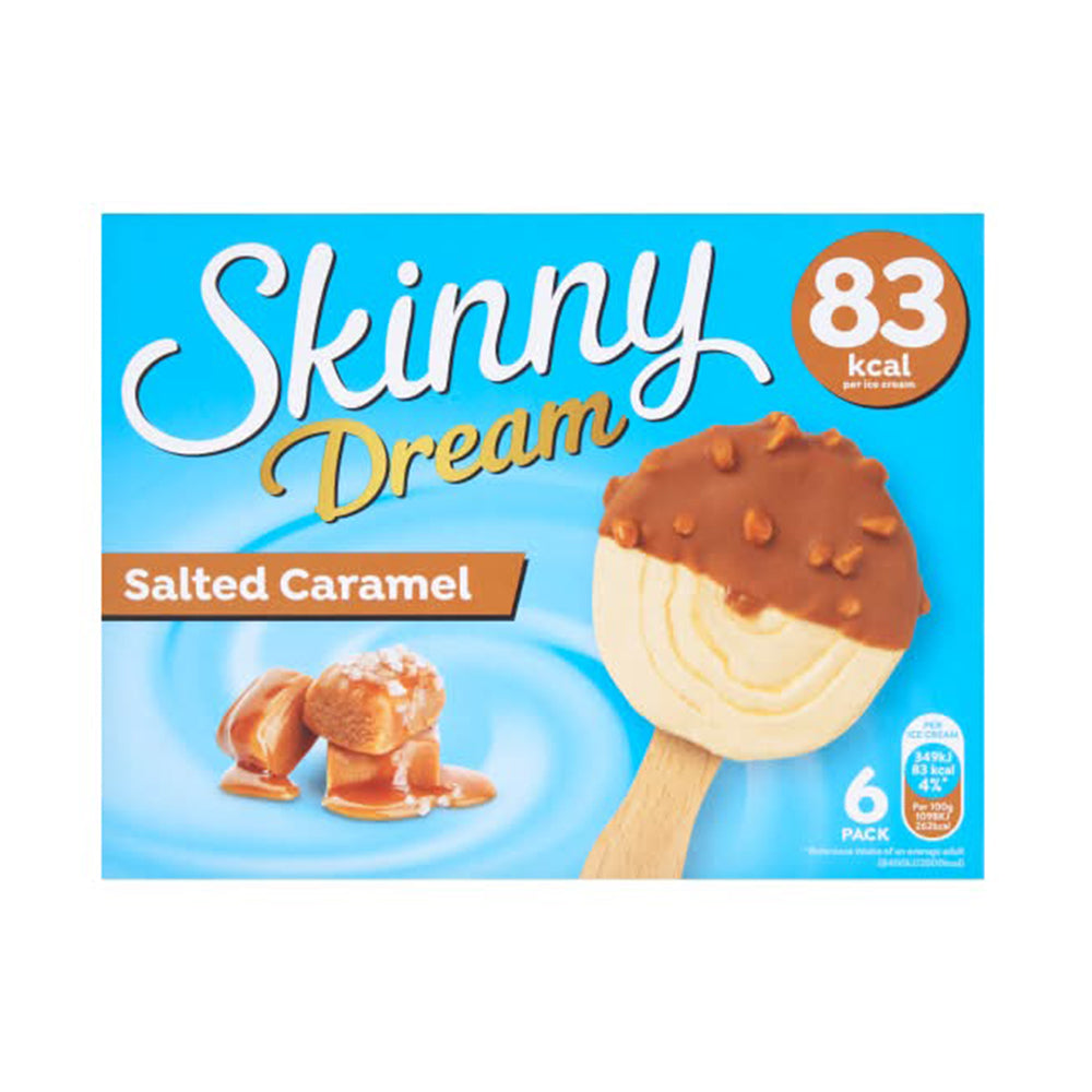 Skinny Dream Salted Caramel Ice Cream 32g x 6