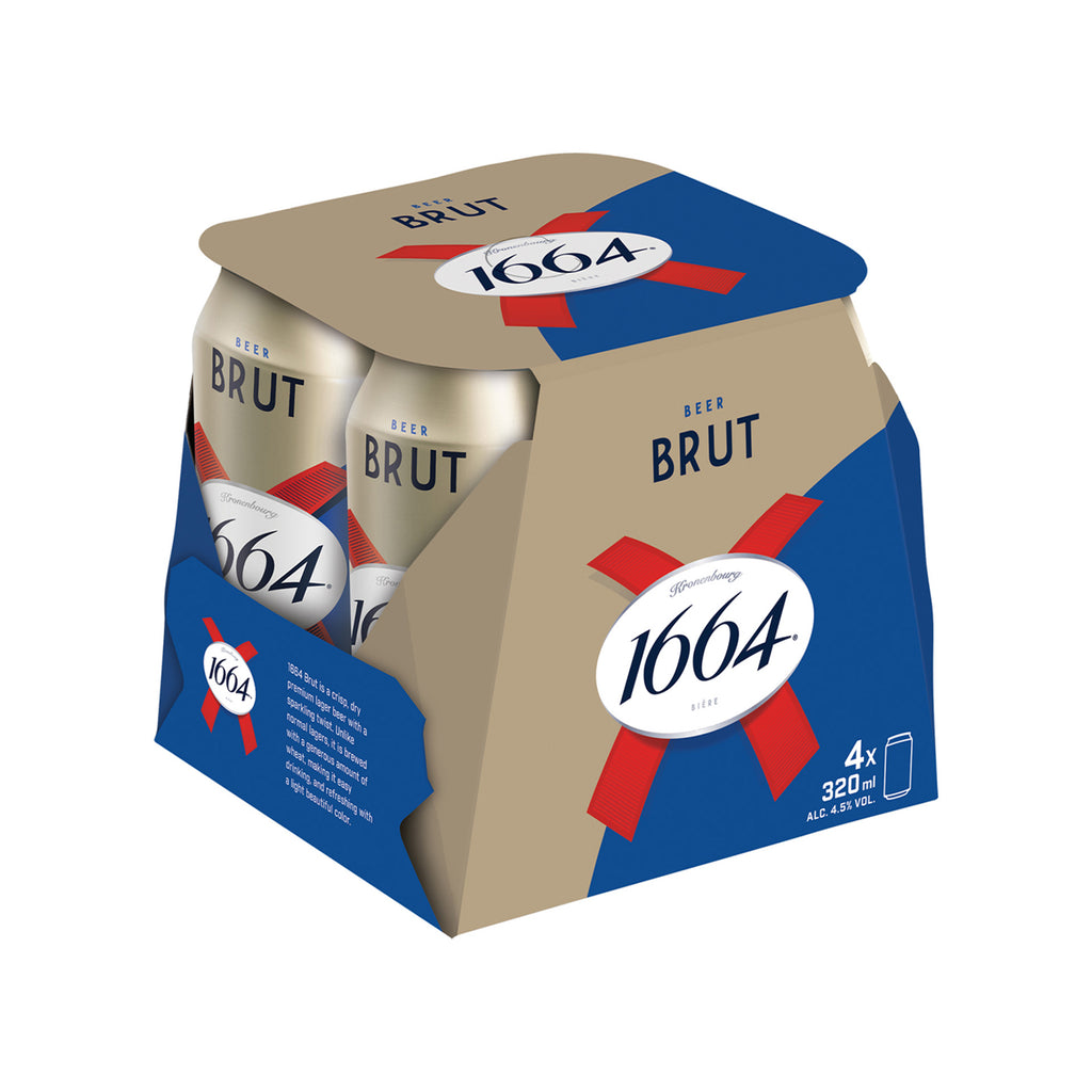 Kronebourg 1664 Brut Can 320ml