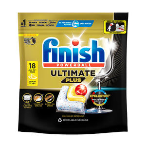 Finish Ultimate Plus Lemon Tablet 18ea
