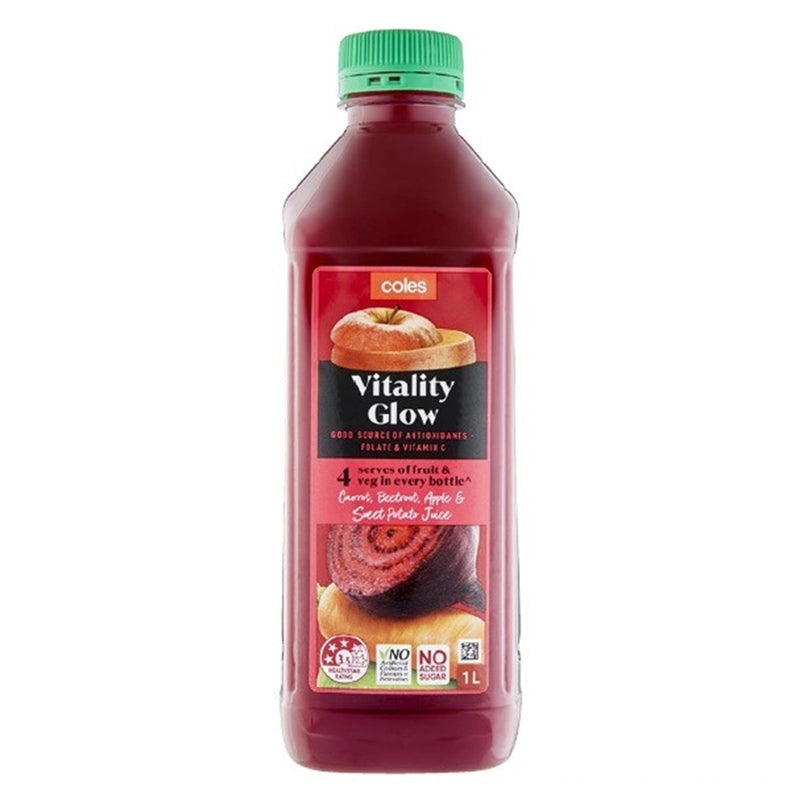 Coles Fruit And Vegetable Juice Vitality Glow 1L