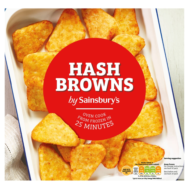 Sainsbury's Frozen Hash Browns 700g