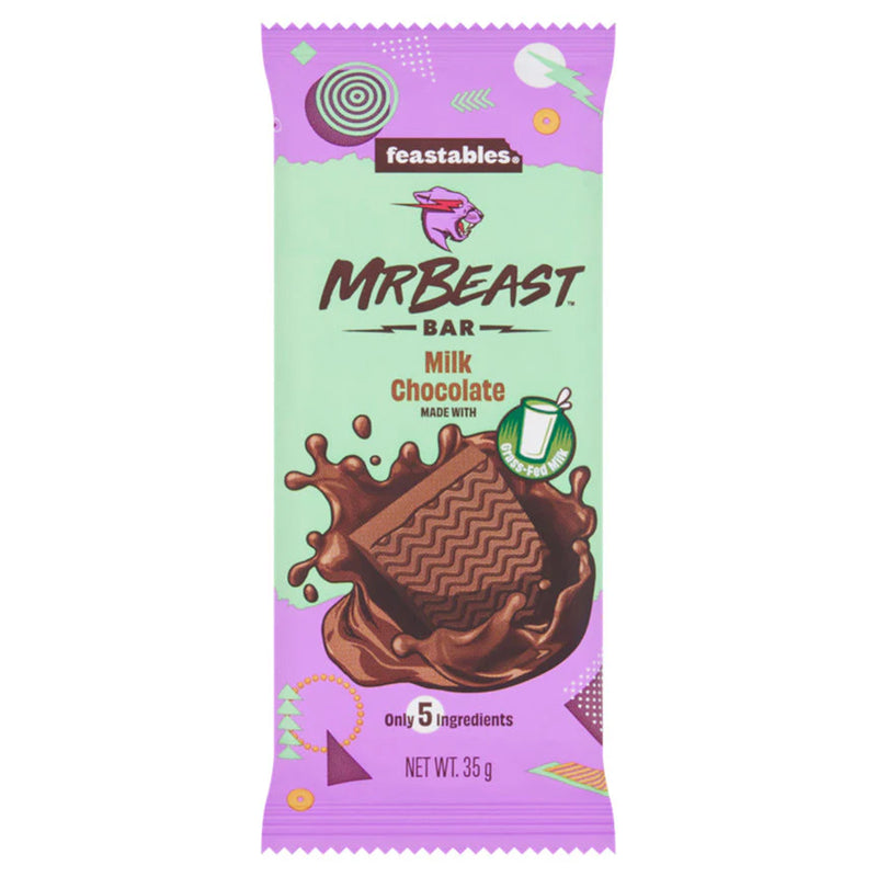 Feastables MrBeast Milk Chocolate Bar 35g