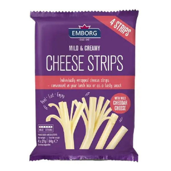 Emborg Cheese Strips 84g (highest price)