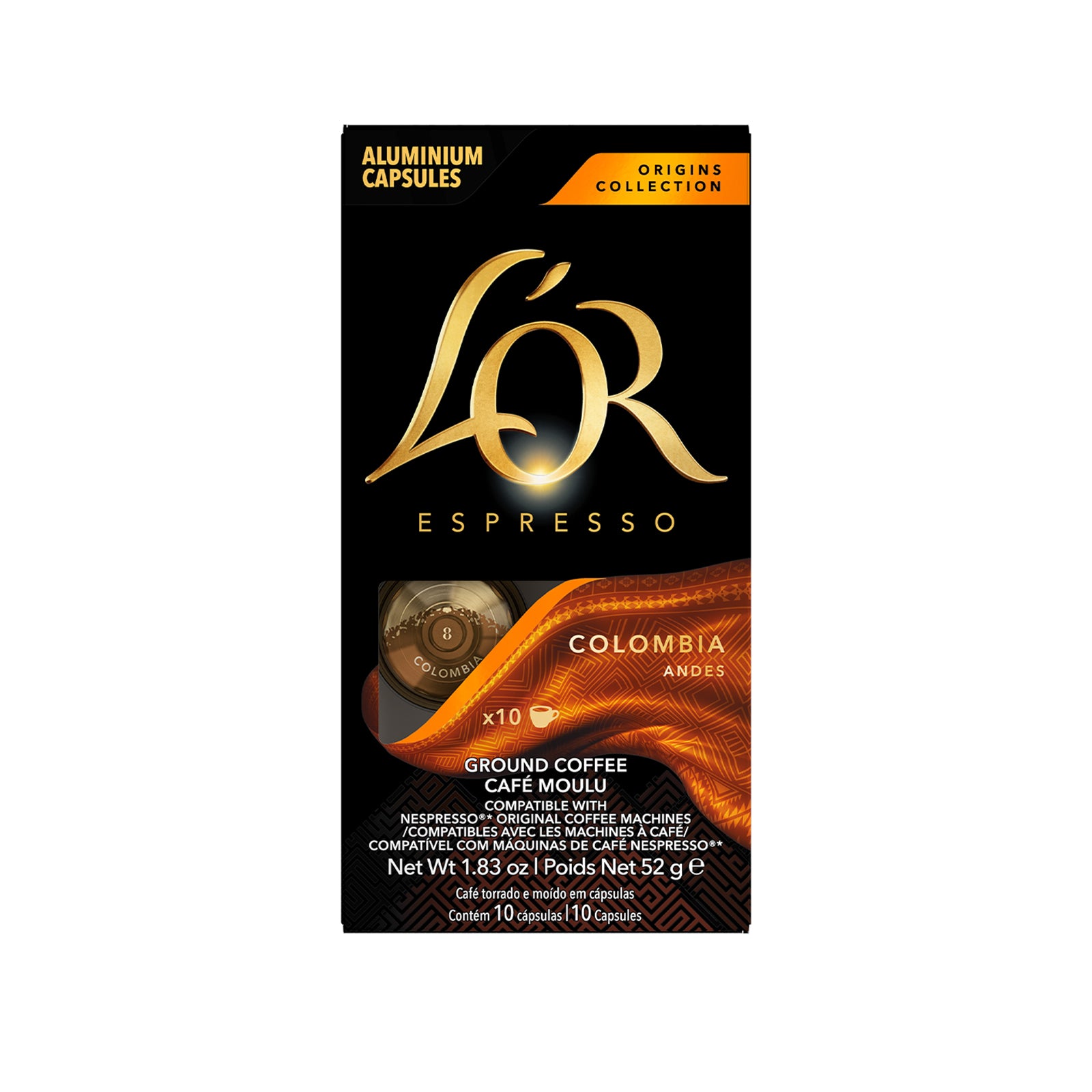 Lor Colombia Capsules [Intensity 8] 10pcs/pack