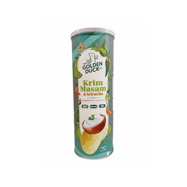 The Golden Duck Sour Cream and Sriracha 125g