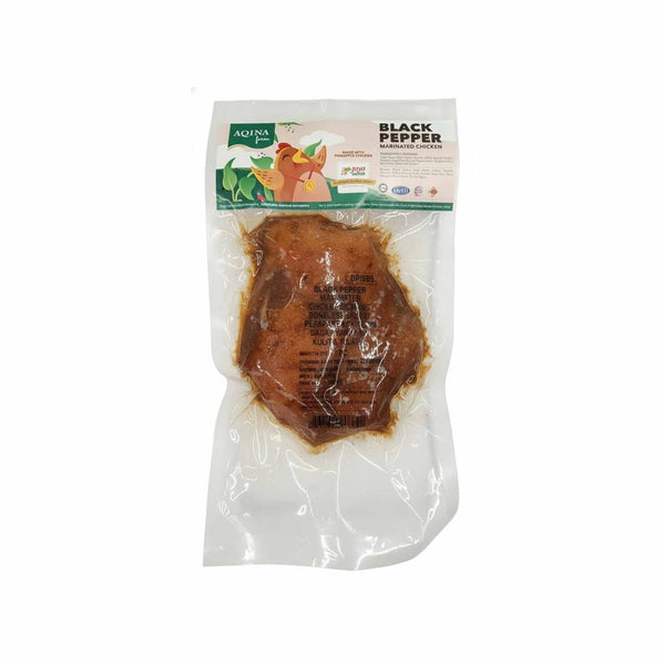 Frozen Black Pepper Skinless Boneless Chicken Breast 1pc/pack