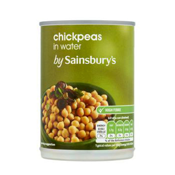 Sainsburys Chickpeas In Water 400g (highest price)