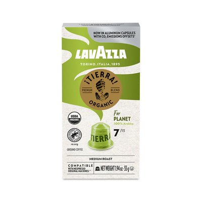 Lavazza Itierra 7 Aluminum Nespresso Compatible Capsules 55g