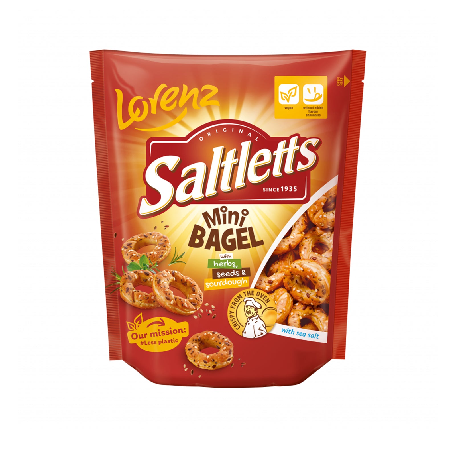 Lorenz Saltletts Mini Bagel 100g