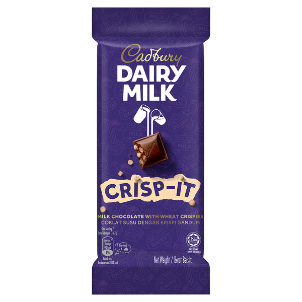 Cadbury Dairy Milk Crisp-It Chocolate Bar 130g