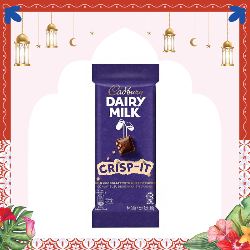 Cadbury Dairy Milk Crisp-It Chocolate Bar 130g