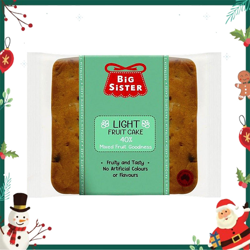 Big Sister Light Cake 40% Mixed Fruit Cake 700g