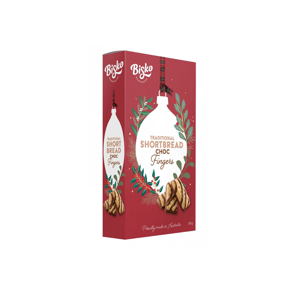 Bisko Bakehouse Chocolate Shortbread Fingers 150g