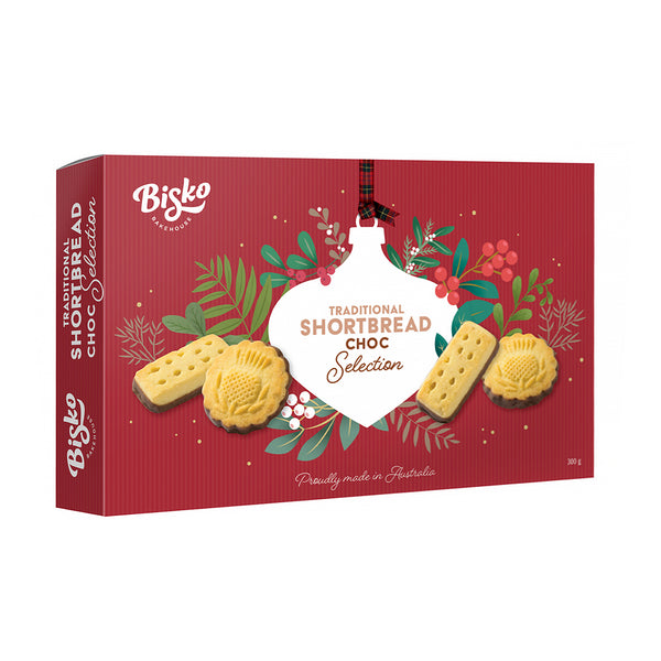 Bisko Bakehouse Chocolate Selection Shortbread 300g