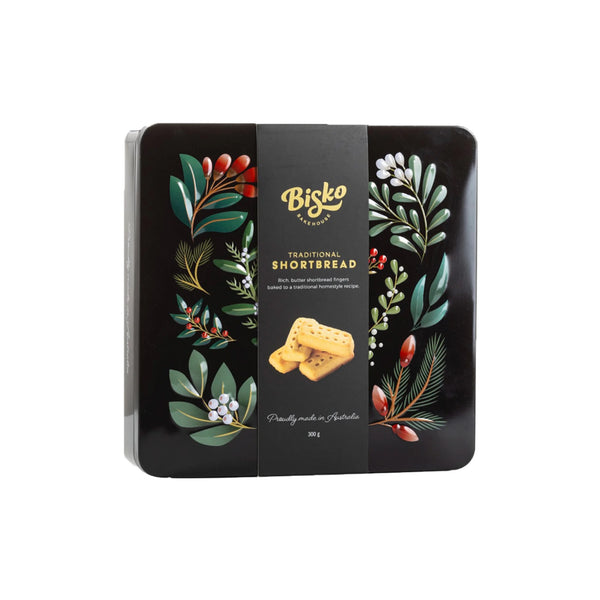 Bisko Bakehouse Traditional Shortbread Gift Tin 300g (highest price)