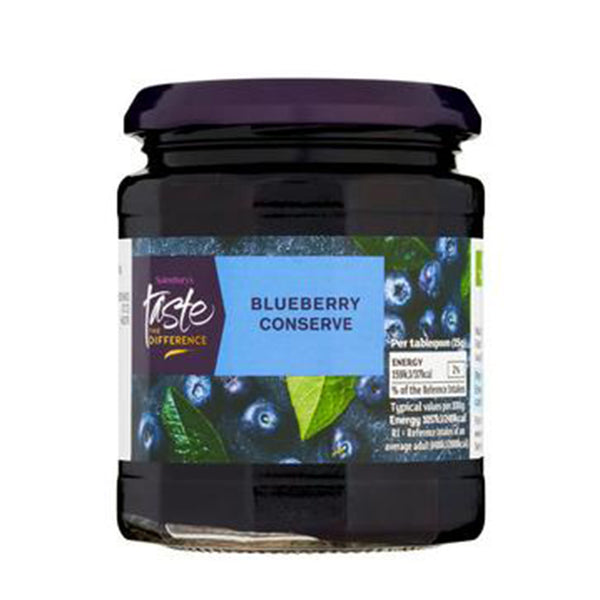 Sainsburys Taste The Difference Blueberry Conserve 340g (highest price)