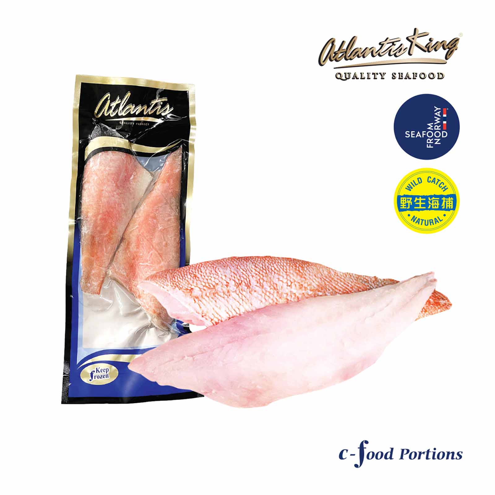 Arlantis Frozen Redfish Fillet 300g
