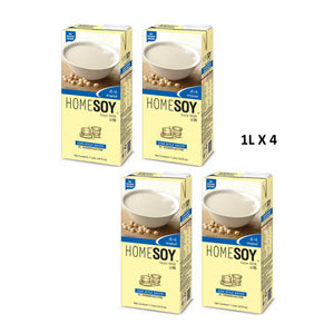 Homesoy No Sugar Added Soy Milk Drink Value Pack 1L x 4