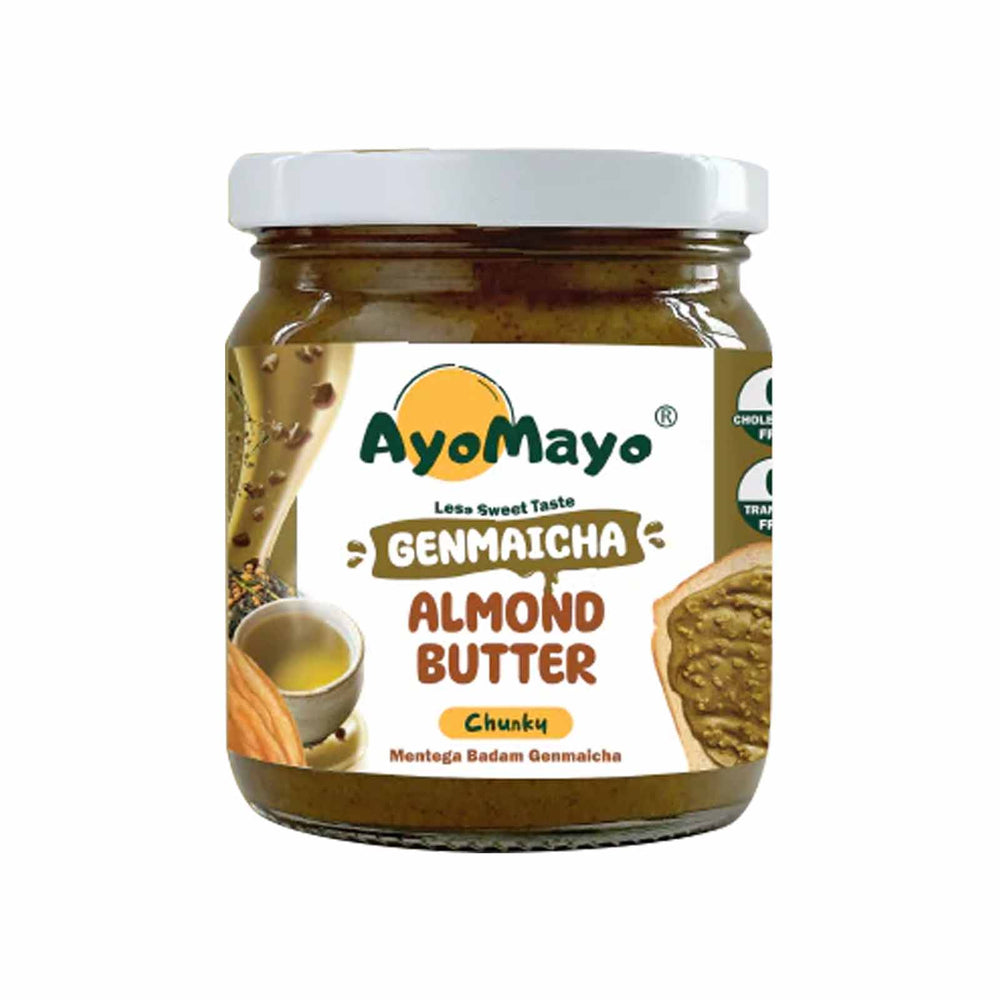 Ayomayo Genmaicha Almond Butter (Chunky) 180g